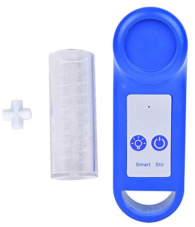 Nikou MS40 Magnetrührer,Magnetic Stirrer mit Magnetrührstäbe mit Beleuchteter Plattform,für Meerwassertests Im Aquarium und Salifert-Analyse