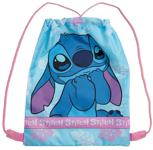 Disney Lilo & Stitch Drawstring Bag Kids PE Kit Gym Swim