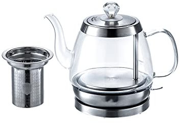 -Kitchen Classic Kettle with 3Mins Quick & Quiet Boil, Automatic Shutoff, Tea Heater & Hot Water Boiler, 1L Base/Pink/1Kettle