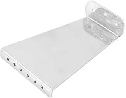 DRESSOOS Gitarre Tailpiece Jazz Gitarre Brücke Installieren Für Jazz-gitarren Geeignet Stilvolles Design Hochwertige Ersatzteile