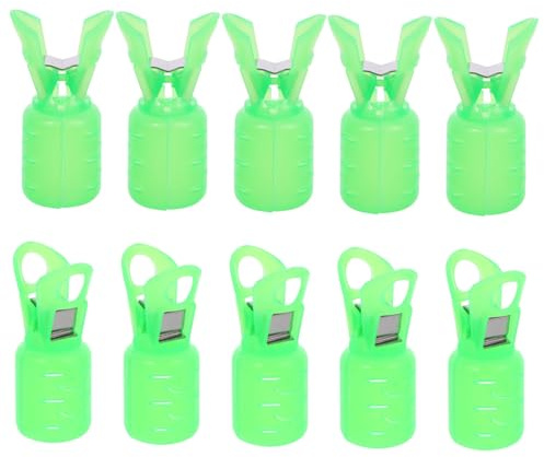NULYLU Cubiertas para Anzuelos De Pesca Protector De Anzuelos Grueso Material Plástico Duradero Tapa De Seguridad 10 Piezas Accesorios De Pesca Mar y Agua