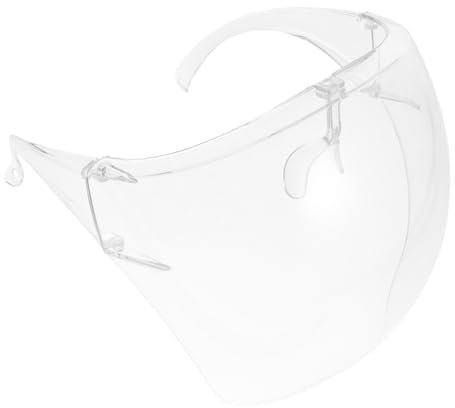 CHILDWEET Large Frame Protective Glasses Dustproof Safety Eyewear Splash Resistant Unisex Eye Goggles for Outdoor and Work Use