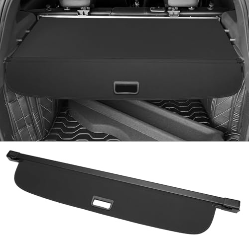 Kofferraumabdeckung Vorhang für Land Rover Discovery Sport(Freelander) 2014-2023 5 Seater, Einziehbarer Hintere Kofferraum Hutablage, Schattenschutz Privatsphäre Vorhang