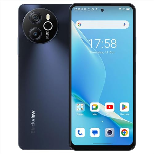 Blackview Shark 8 Smartphone, Helio G99, 16GB RAM+256GB ROM/2TB TF, 120Hz FHD+ 6.78'', 33W Batteria 5000mAh, Fotocamera 64MP+13MP, 4G Dual SIM, Android 13, NFC/GPS/Face ID/Impronta Digitale