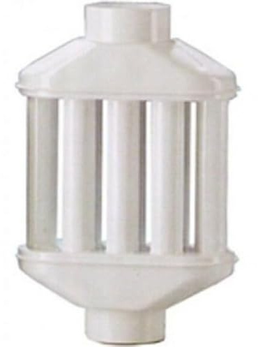 NOVA ITALF Diffusore scambiatore di calore per stufa a legna pellett a radiatore (BIANCO, D120)