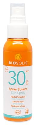 Biosolis Bio Sonnenmilch Spray LSF 30, 100 ml