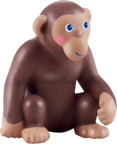 HABA Little Friends – Affe – Spielfigur aus robustem Kunststoff für Kinder ab 3 Jahren – Fördert Rollenspiel & Fantasie – 1305592001