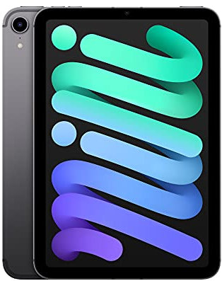 Apple 2021 iPad Mini (de 8,3 Pulgadas con Wi-Fi + Cellular, 256 GB) - Gris Espacial (6.ª generación)