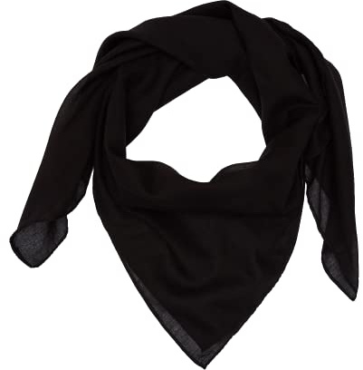 Baumwolltuch Schal Kopftuch Damen Herren Unisex Bandana Halstuch Accessoire Multifunktionstuchviele Atmungsaktiv und Weich Gesichtsschutz für Herbst und Winter Farben 100x100 cm