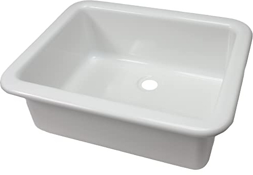 Einlegemulde Waschbecken Wohnmobil Wohnwagen Caravan Camping Boot 350 x 280 x120 mm rechteck weiß