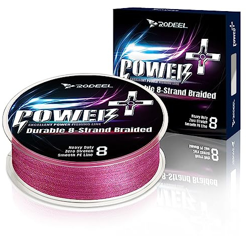 Rodeel 300M Extreme Braided Fishing Line(0.16mm-0.40mm) Ultra Strong 8 Strands PE Line(12LB-60LB)