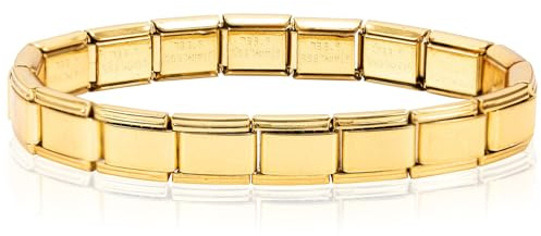 Geaanen Gold Italian Charm Bracelet Set - Italian Style Charms für Damen