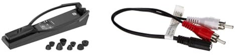 Sennheiser Der kabellose, Digitale TV-Kopfhörer RS 5200 Goobay 50092 Audiokabel Klinke 3.5 mm auf Chinch Adapter, 3,5 mm AUX Buchse auf Chinch-Stecker (L/R), 0,2 m