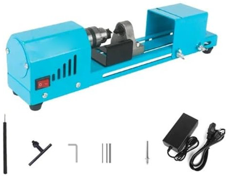 Mini Tour à Perles 12 V/24 V 150 W, Machine à Perles Miniature, Bricolage, Travail du Bois, perceuse, Outils rotatifs (220 V)