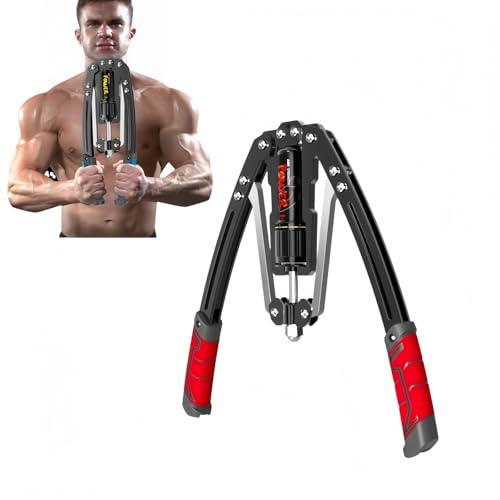 Máquina de fitness con brazo de torsión ajustable, ejercitador de potencia hidráulica de 10-200 kg, equipo de ejercicio de brazo, ejercitador de pecho para hombres, expansor de pecho para