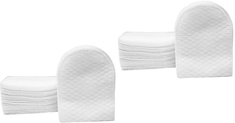 WRITWAA 480 pezzi U Shaped per Truccare e Struccare con Scatola Morbidi e Leggeri per
