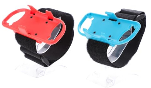 Hoement 2 pièces Dragonne de Manette Switch Brassard Réglable Antidérapant Compatible Contrôleur de Jeu sans Fil