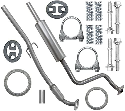 POLMOstrow Auspuff für Toyota Yaris 1 I P1 2002-2005 | Mitteltopf, Motoren: 1.3 | Fließheck