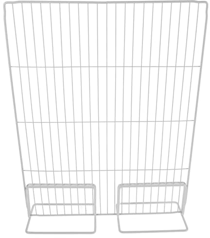 Divisor de Estantes de Hierro Blanco para Refrigerador, Organizadores Arcon | Separadores Organizadores para Congeladores, Tablero Divisorio del Refrigerador, Almacenamiento