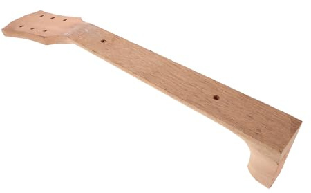 Gitarrenhals, Rohling für Akustische und Klassische Gitarren | Khaki, für Selbstgemacht Projekte und Reparatur, Bestandteil für Gitarrenbau