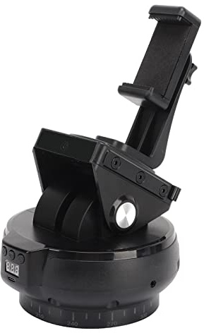 ZAICOLER Wireless Electric Tripod Head AI Face Tracking Panoramic Stabilizer for Smartphone Camera, Wide Compatibility, Remote Control, Automatic Rotation for Vlog Photography