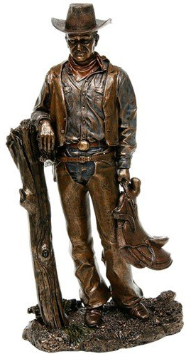 Studio Collection Bronze Screen Legend Standing Cowboy - John Wayne