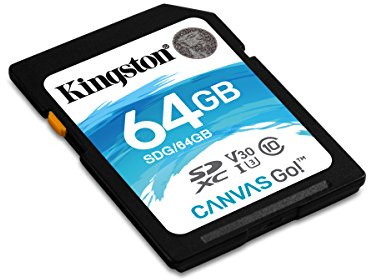 Kingston Canvas Go SDG 64GB Class 10 Speicherkarte