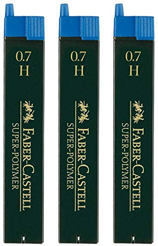 Faber-Castell SUPER-Polymer Feinminen (0.7 H, Menge 3)