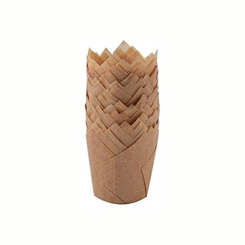 spier Mini pirottini 150 Pezzi, pirottini Tulipano Fodere per Cupcake Fodere per Muffin per Feste di Compleanno di Matrimonio