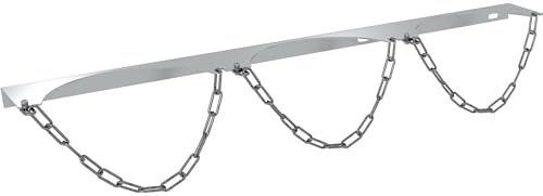 eurokraft | Gasflaschen-Wandhalterung | für 3 Flaschen | Ø max 230 mm