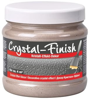 Dimex Pintura metálica decorativa para paredes de acabado Crystal Finish BRASS 750 ml – Pintura para pared – Pintura interior – Pintura para techo