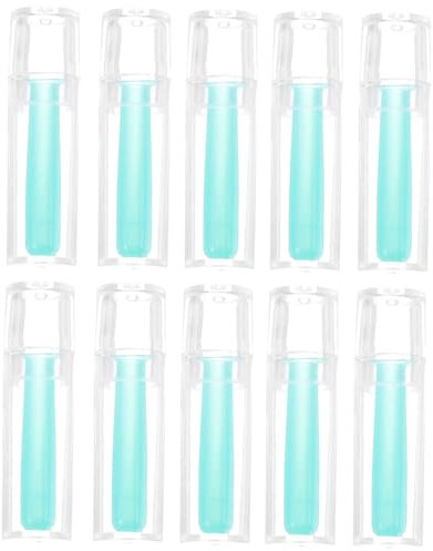 PartyKindom Reusable Silicone Lens Stick 12pcs Set Portable Contacts Lens Applicators for Travel