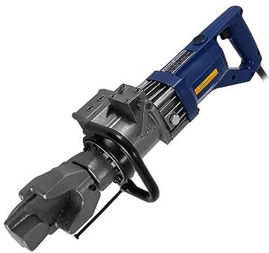 Outil de sertissage hydraulique Cintreuse en acier for barres d'armature hydraulique électrique portative 800W, 4mm-16mm 110 vitesse de pliage 5S avec clé et clés RC-16 Machine pour cosses de câble Pi