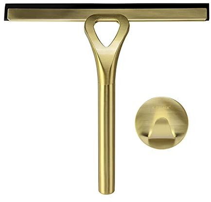 Rascador de vidrio de acero inoxidable, limpiador de ventanas para el hogar, cocina, baño, inodoro