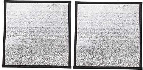 SEWOART 2 Stück Terrarien Heizkissen Heizmatte Mit Reflektierendem Film 30x30cm Für Reptilien Schlangen Schildkröten