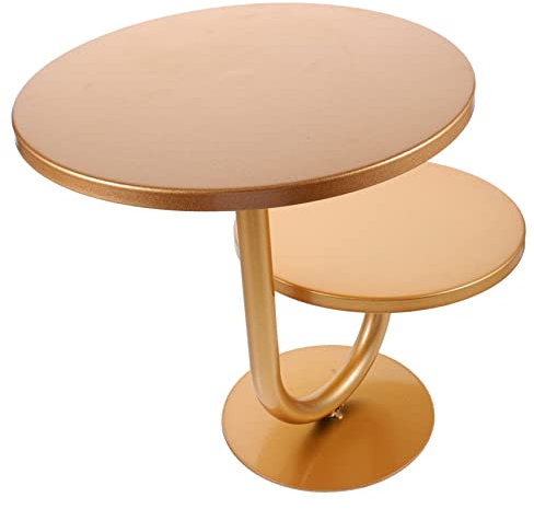 Garneck Alzata Per Torta A Doppio 2 Ripiani Supporto Per Torta in Metallo Supporto Per Dessert Supporto Per