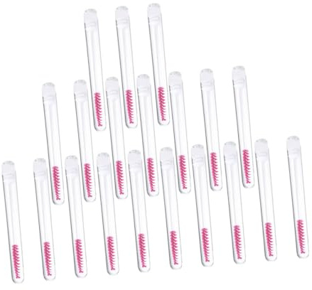 Healvian 20 Piezas Pinceles Para Máscara De Pestañas Tubos De Rímel Vacíos y Varitas Herramienta De Maquillaje Para Pestañas