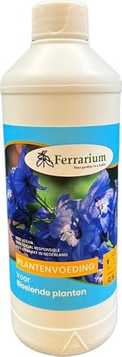 Ferrarium Floraison des plantes 0,5 l – Soin végétalien pour balcon et terrasse – 100 % responsable, fabriqué en Pays-Bas