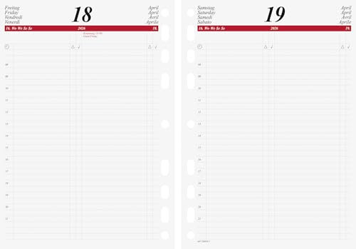 rido/idé Tageskalendarium Timing 1 2026 | A5