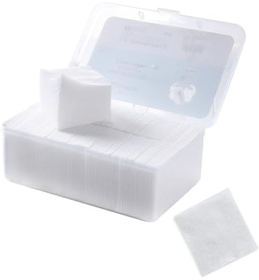 OATIPHO Almohadillas Desmaquillantes Faciales De Tela No Tejida 1000 Unidades Finas Para Maquillaje Diario Para Mujeres Piel Sensible Cuidado Facial Portátil