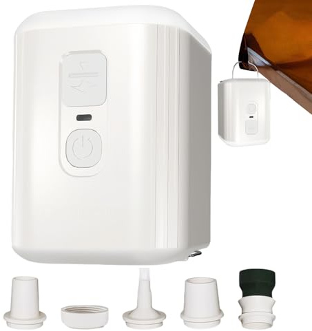 Pompa ad aria elettrica per prodotti gonfiabili - Pompa d'aria portatile a riempimento rapido portatile da 4,5 Kpa | Gonfiatore elettrico per materassi Tappeti per dormire sottovuoto