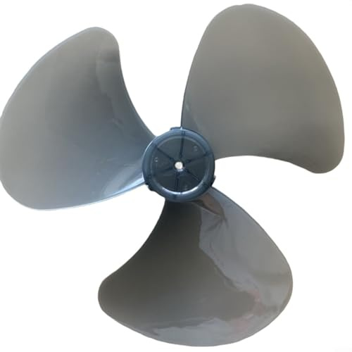 Pale di ricambio per ventilatore da 40 cm (set da 3 pale), adatte per ventilatori a piantana/da tavolo/da pavimento/da parete, struttura in plastica PP per un funzionamento silenzioso e una facile
