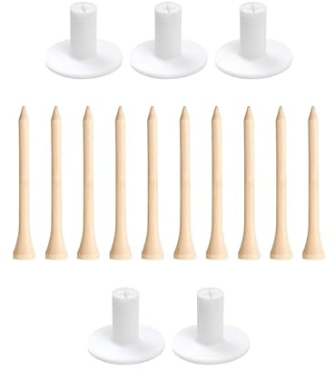 harayaa Gummi Golf Tee Halter, Golf Übungsausrüstung, Trainingshilfe, Golf Tees für Männer Und Frauen, Driving Range