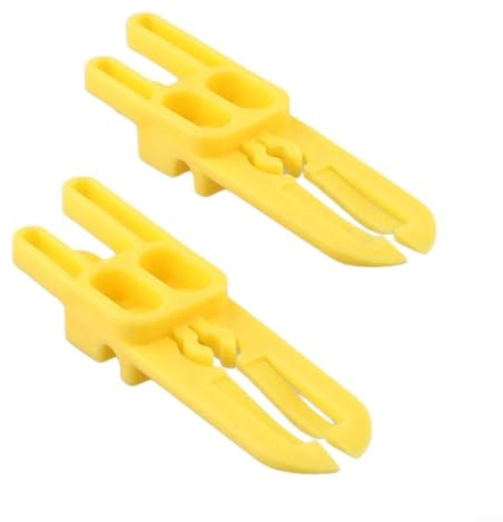 Glewi Bike Brake Pad Spacers for Magura Caliper, ABS Bleed Blocks 60x18x10mm, Yellow Transport Protectors for Cycling Maintenance()