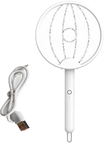 NONDK Matamoscas Eléctrico Dos en, Plegable,