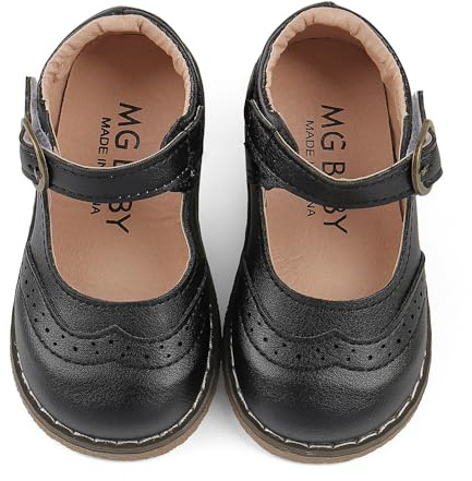 Cheerful Mario Bailarinas para Niña Merceditas para Niña 1-5 Años Zapatos Mary Jane Plano de Bebé Niñas