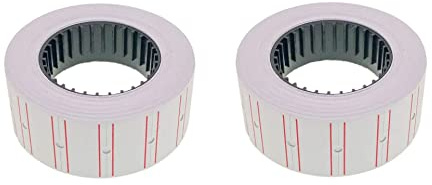 LEOFLA 20 X 8-siffrig självhäftande etiketter Roll X Prezzmaskin från Office Shop