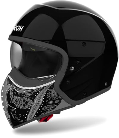 AIROH J 110 PAESLY BLACK GLOSS XXL