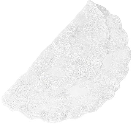 Amosfun Tischset Mit 3D-Blumenstickerei – Polyesterseide – Spitzenart – Tischdecke Für Zuhause/küche/esstisch – Einzigartiges Design