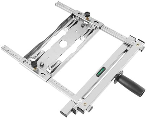 Taglierina multiuso per legno, per taglierina, bordi, guida di posizionamento per legno, adatta per hobbisti, misura facile